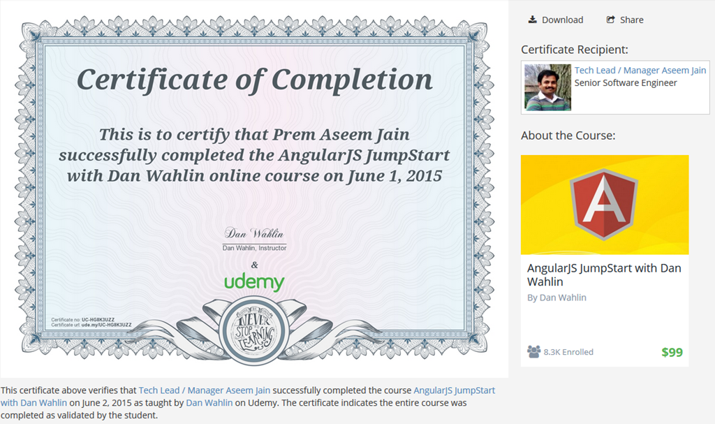 udemy free online courses with certificate